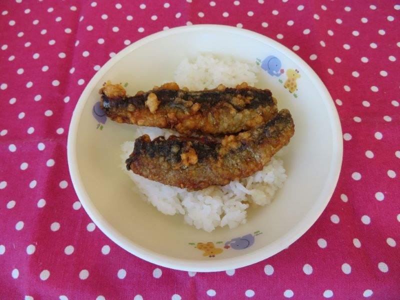 いわしのかば焼き丼