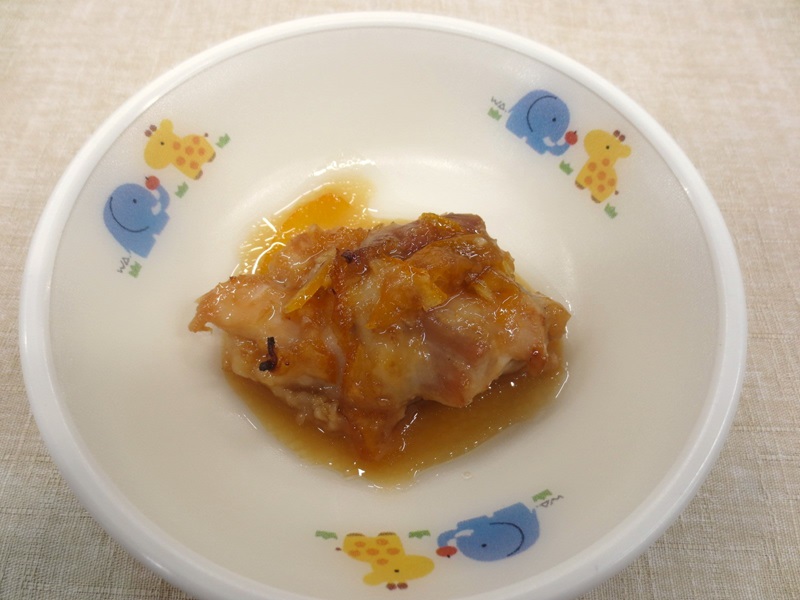 鶏肉のマーマレード焼き