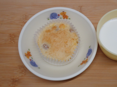 大豆とチーズのマフィン