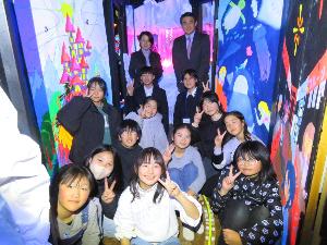 初宿市長と記念撮影