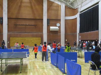 卓球大会の様子