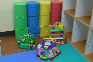南大谷児童館乳幼児室で使用できるおもちゃの写真