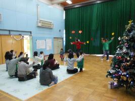 クリスマス会の様子